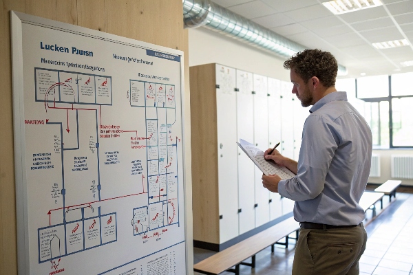 best locker room layouts