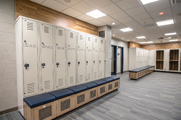 essential locker room features