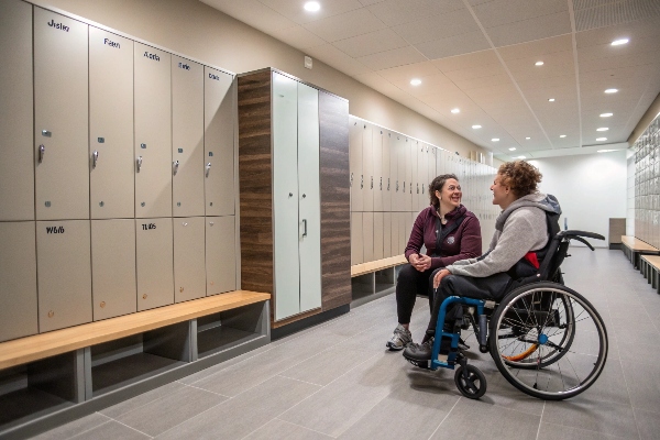 Universal locker room