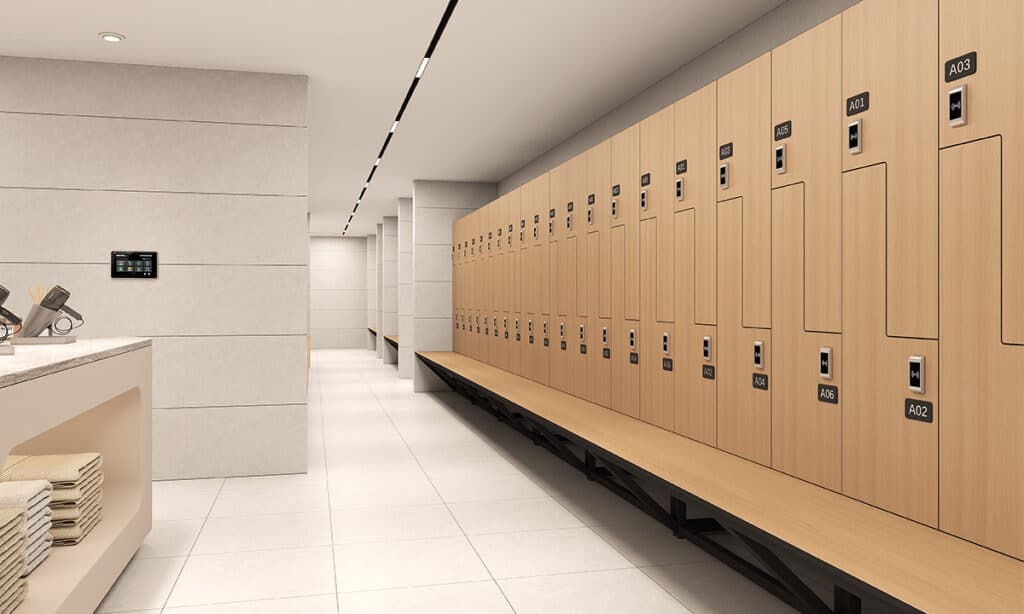 Rome Swimming pool lockers