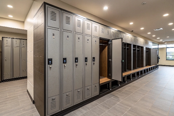 modular lockers with ventilation