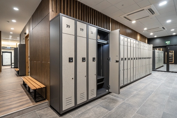 Perfect Gym Locker Room